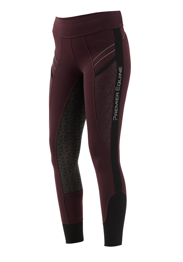 Premier Equine Ronia Ladies Gel Pull On Riding Tights - Robyn's Tack Room 
