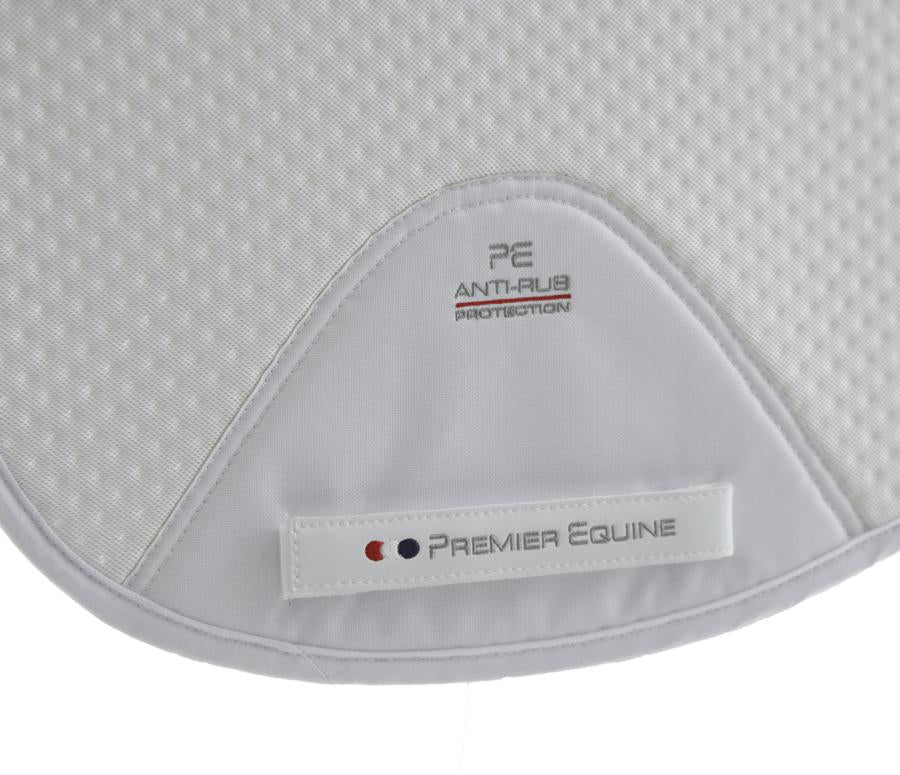 Premier Equine Close Contact Airtechnology Anti Slip Dressage Square saddle pad
