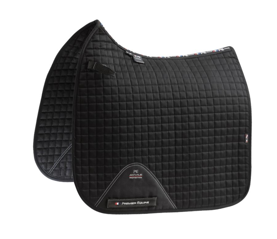 Premier Equine Close Contact Cotton Dressage Saddle Pad - Robyn's Tack Room 