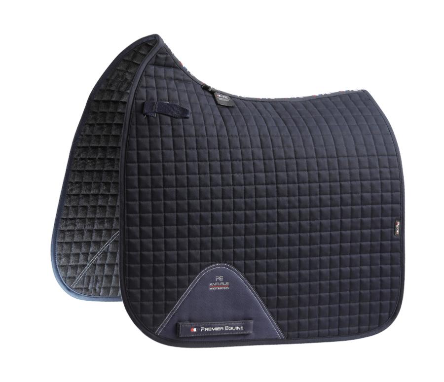 Premier Equine Close Contact Cotton Dressage Saddle Pad - Robyn's Tack Room 