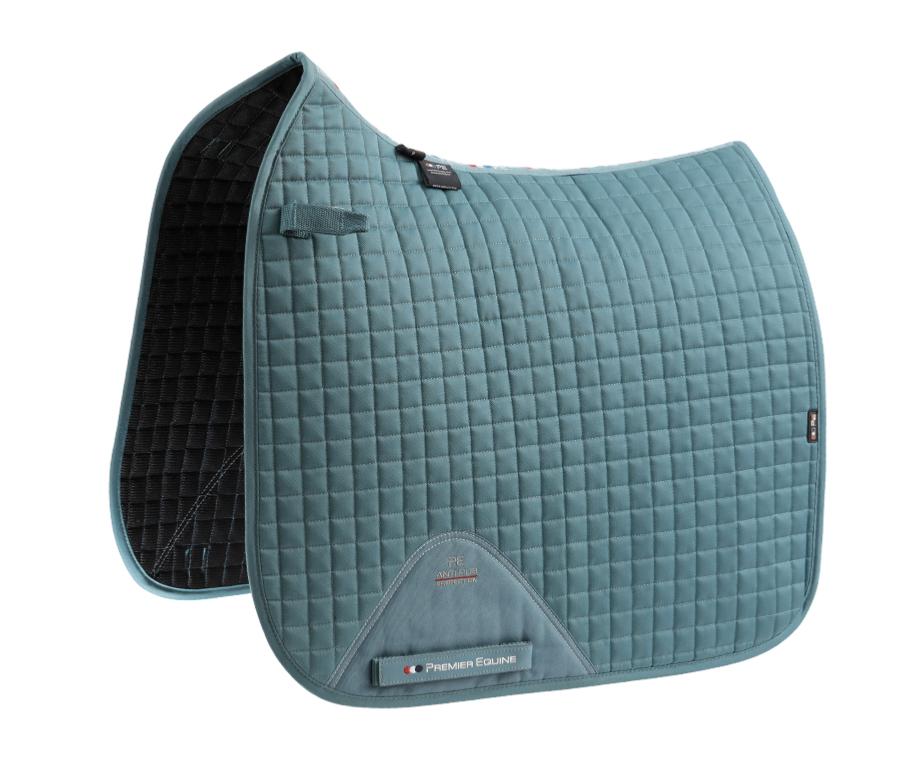 Premier Equine Close Contact Cotton Dressage Saddle Pad - Robyn's Tack Room 