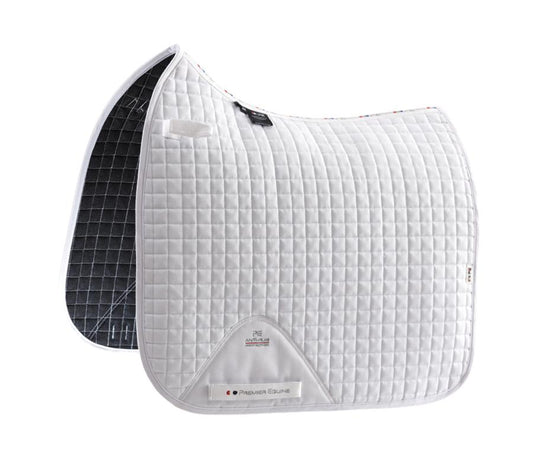 Premier Equine Close Contact Cotton Dressage Saddle Pad - Robyn's Tack Room 