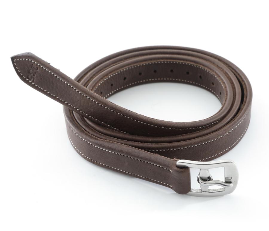 Premier Equine German Aniline Stirrup Leathers (available in black and brown)