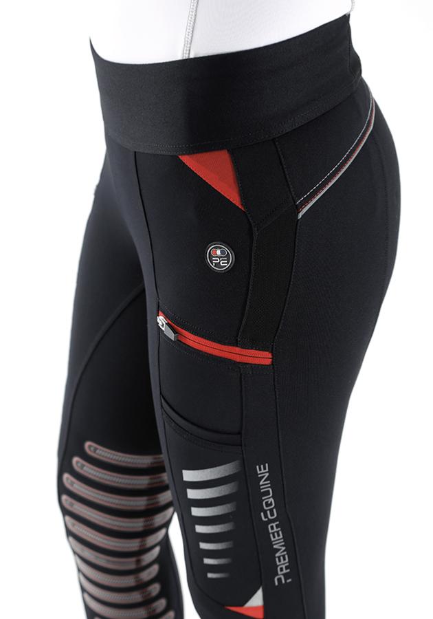 Premier Equine Rexa Ladies Gel Knee Pull On Riding Tights - Robyn's Tack Room 