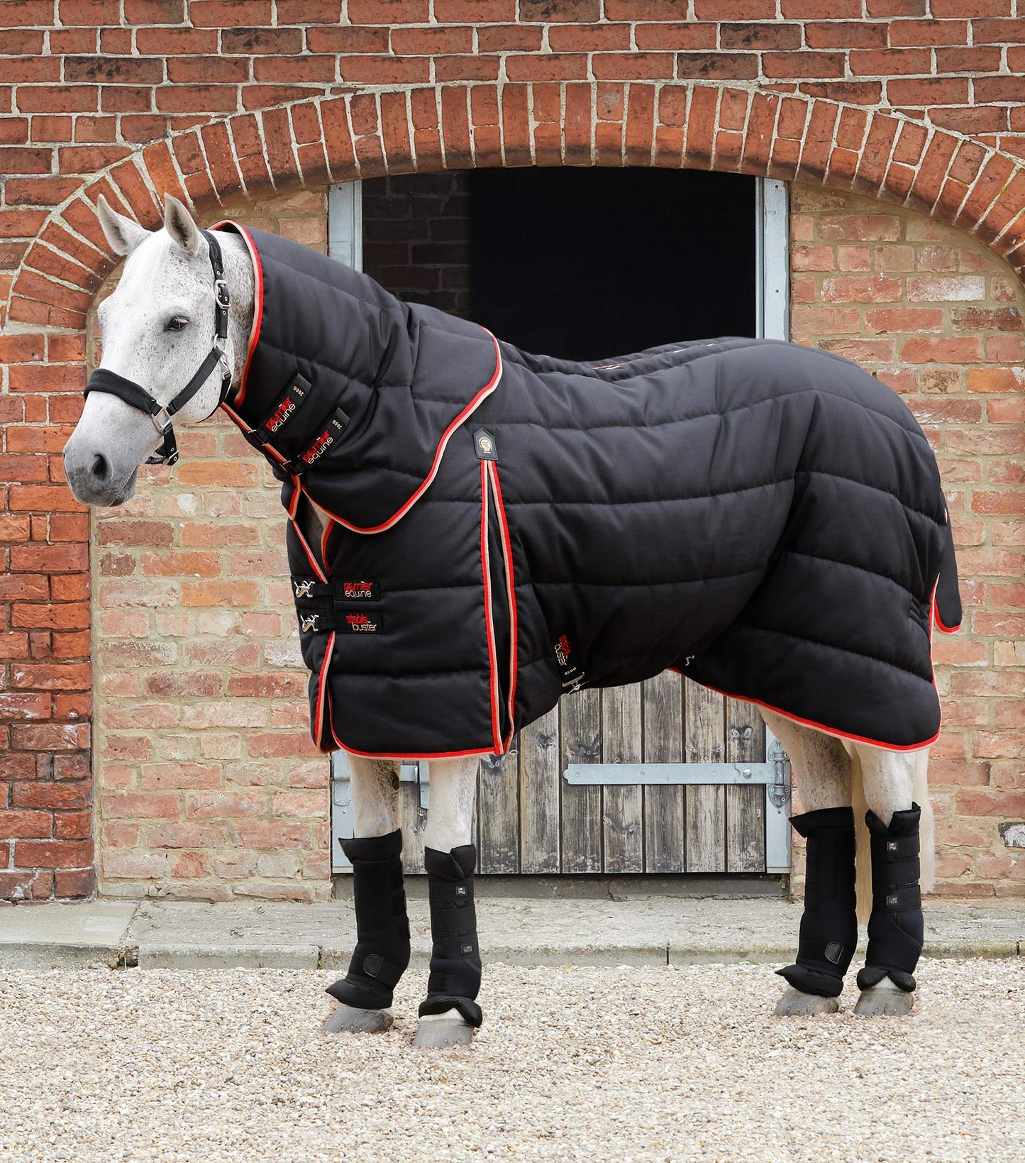 Premier Equine Stable Buster 450g Stable Rug with Neck Cover