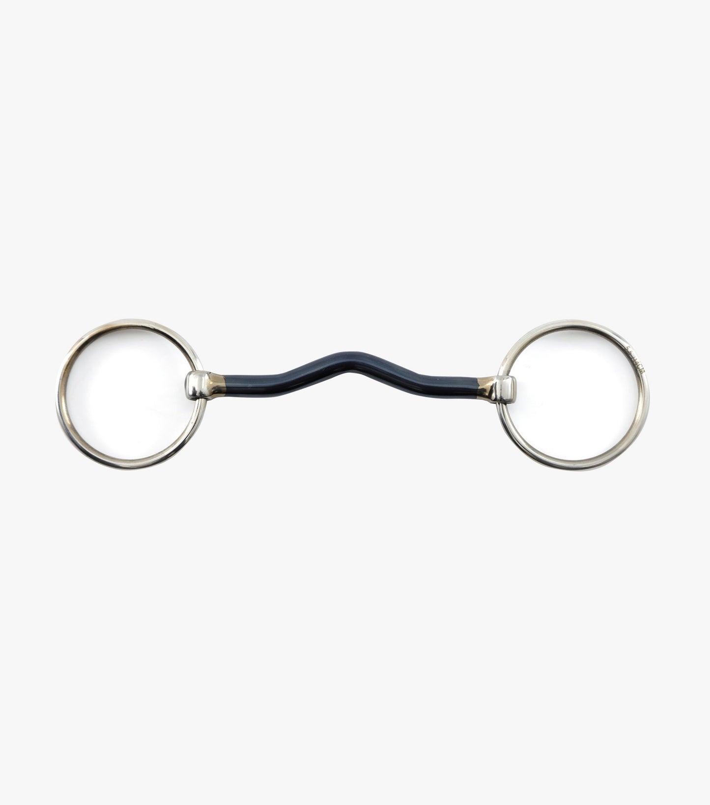 Premier Equine Blue Sweet Iron Loose Ring Mullen Mouth Snaffle