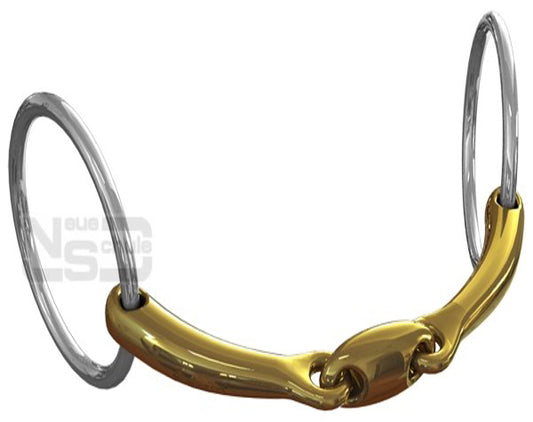 Neue Schule Team Up Loose Ring bit - Robyn's Tack Room 