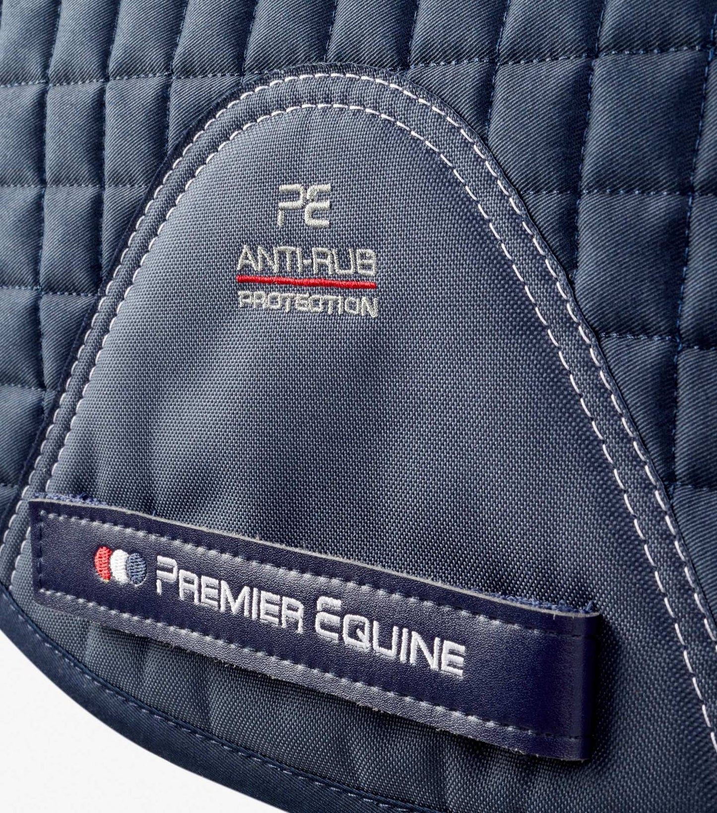 Premier Equine Close Contact Tech Grip Pro Anti-Slip Saddle Pad - GP/Jump Square (non-slip on both sides)