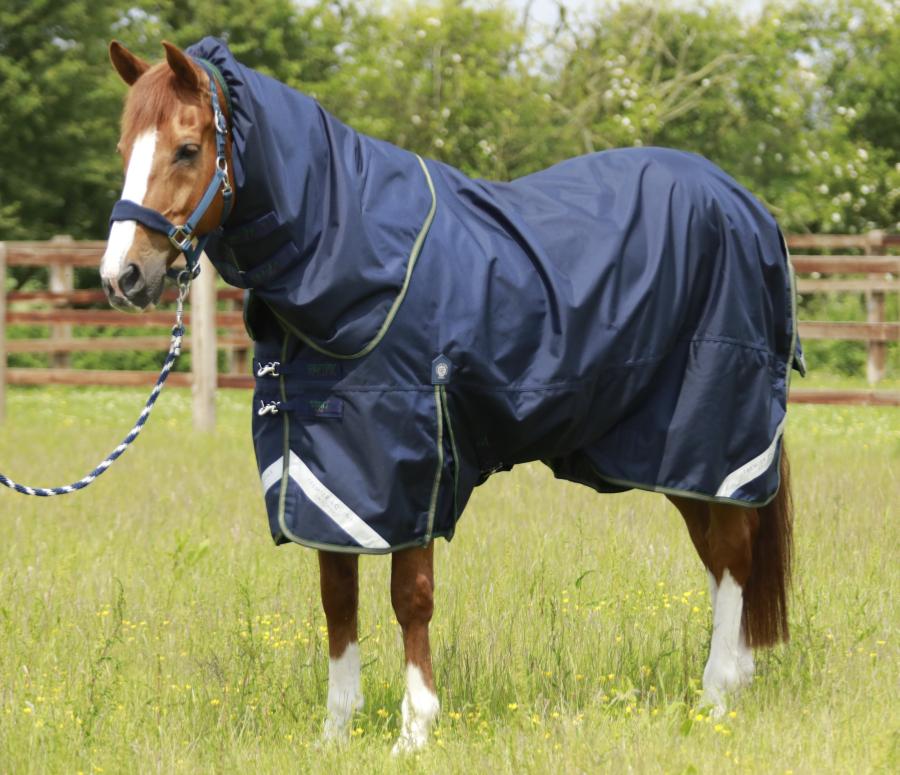 Premier Equine Titan 40g Waterproof Turnout Rug with Sng Fit Neck Cover