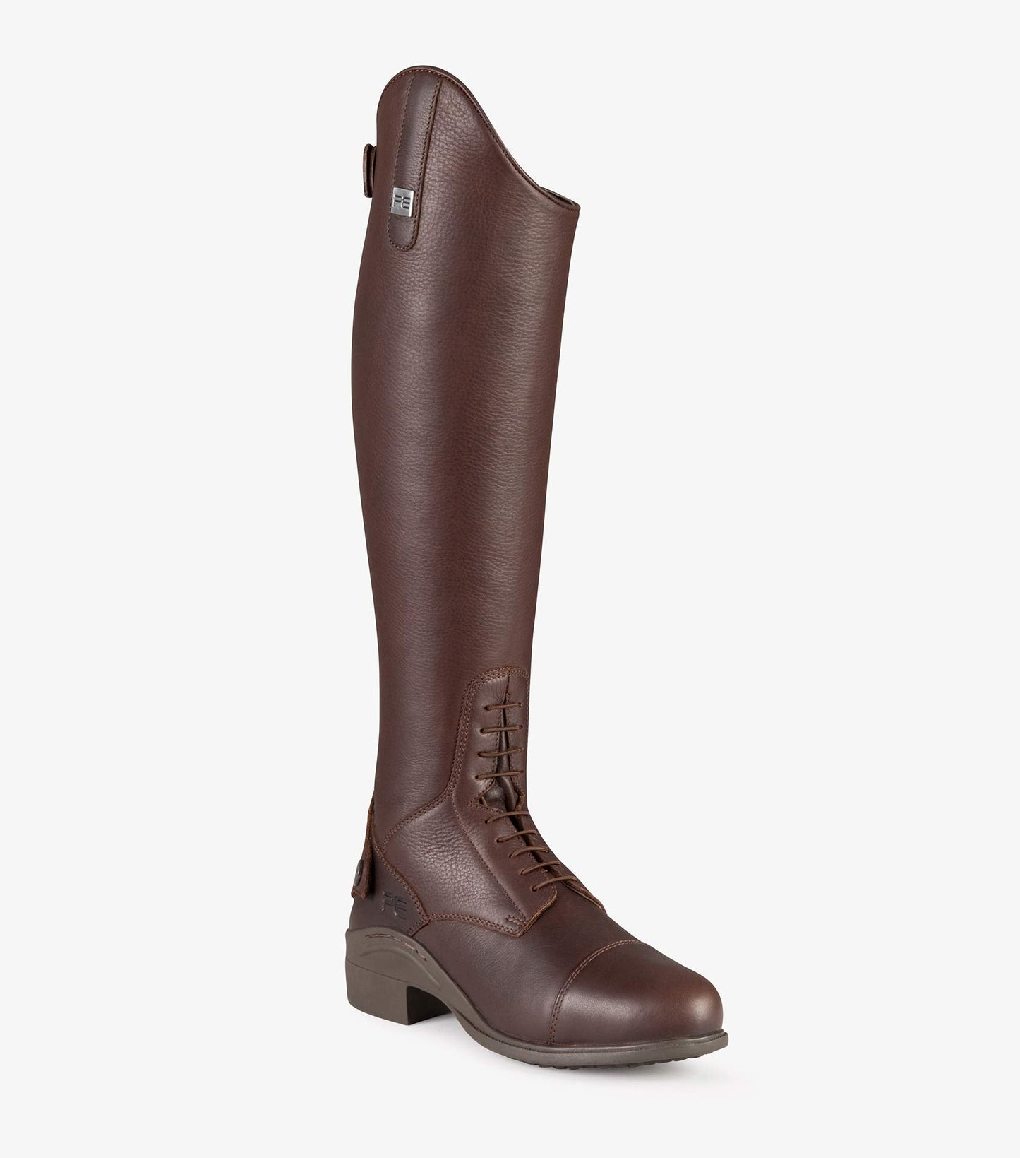 Premier Equine Vallardi Ladies Leather Field Tall Riding Boot - Brown