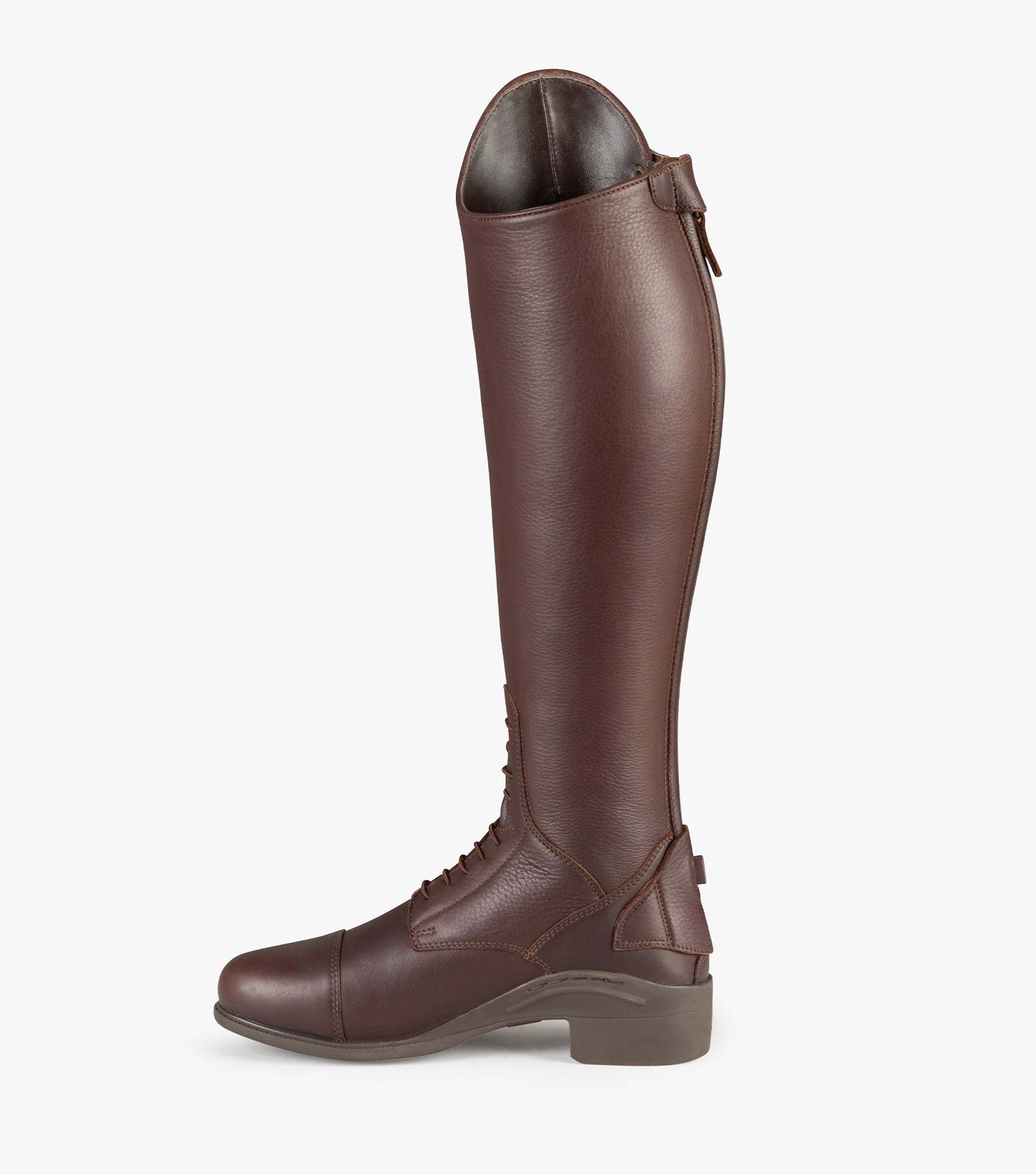 Premier Equine Vallardi Ladies Leather Field Tall Riding Boot - Brown