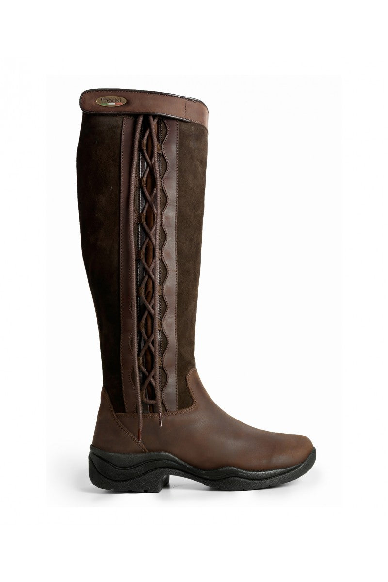 Brogini Winchester lace-up leather country boots