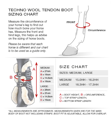 Premier Equine Techno Wool Tendon Boots - Robyn's Tack Room 