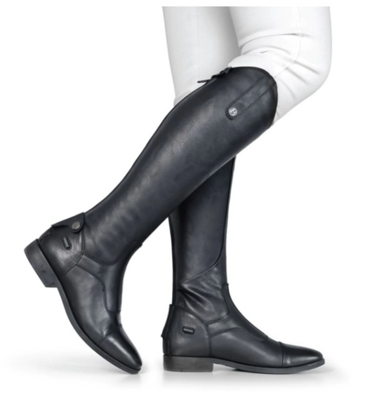 Brogini Casperia Long Leather Riding Boots (Black)