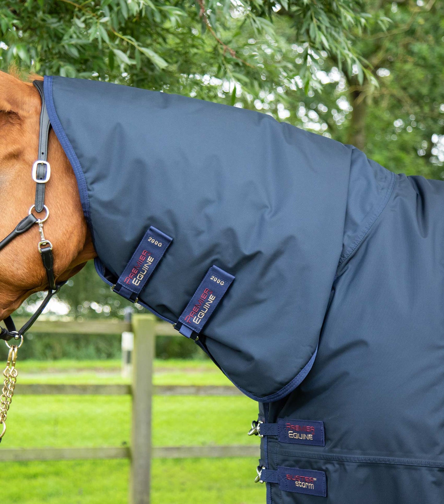 Premier Equine Buster Storm 220g Combo Turnout Rug with Classic Neck
