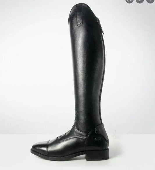 Brogini Casperia V2 3D Stretch Long Tall Leather Riding Boots - Black Or Brown, UK 3-11