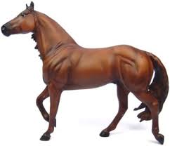 Breyer model horses: 'Topsails Rien Maker'