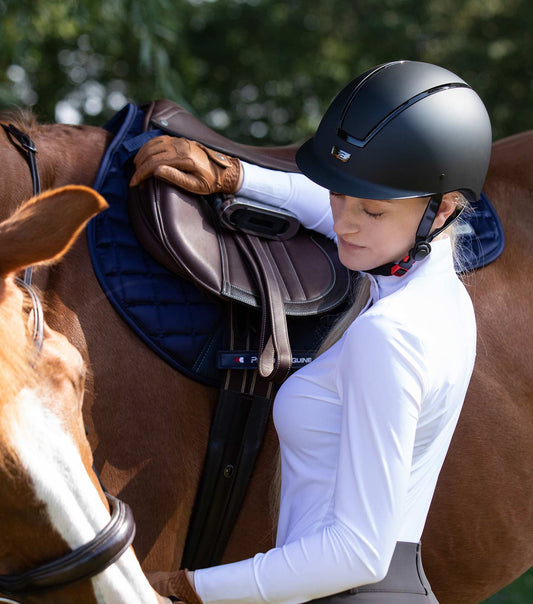 Premier Equine Endeavour Horse Riding Helmet - Black
