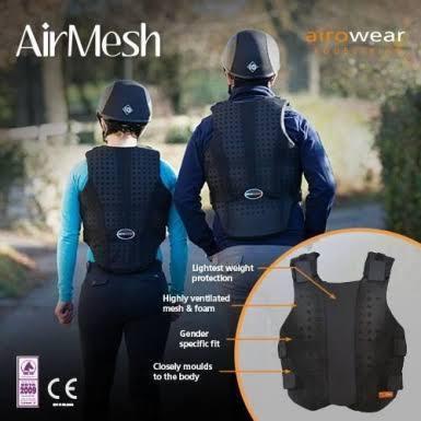 Airowear Outlyne Air mesh body protector Ladies size ROBYN S