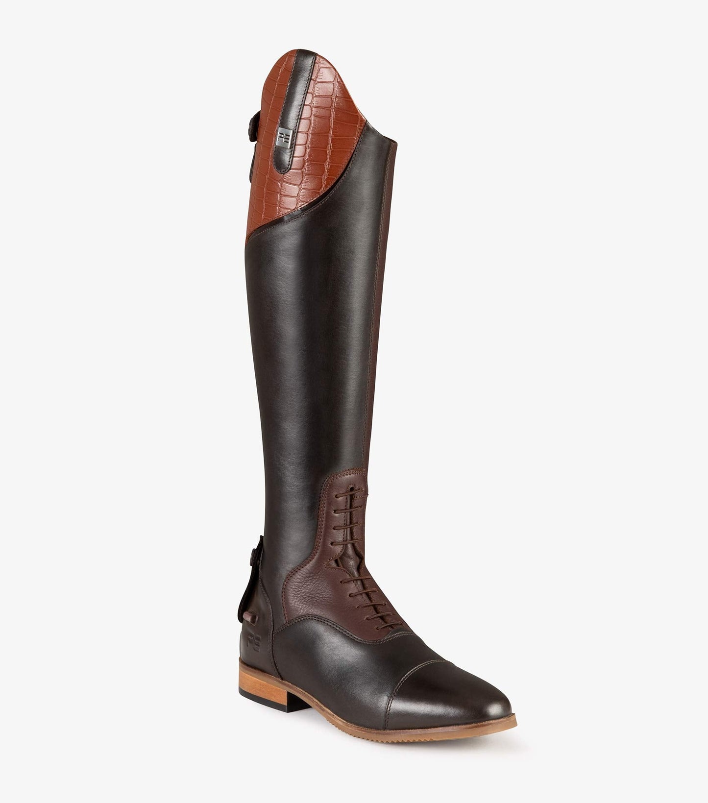 Premier Equine Passaggio Ladies Leather Field Tall Riding Boot - Brown