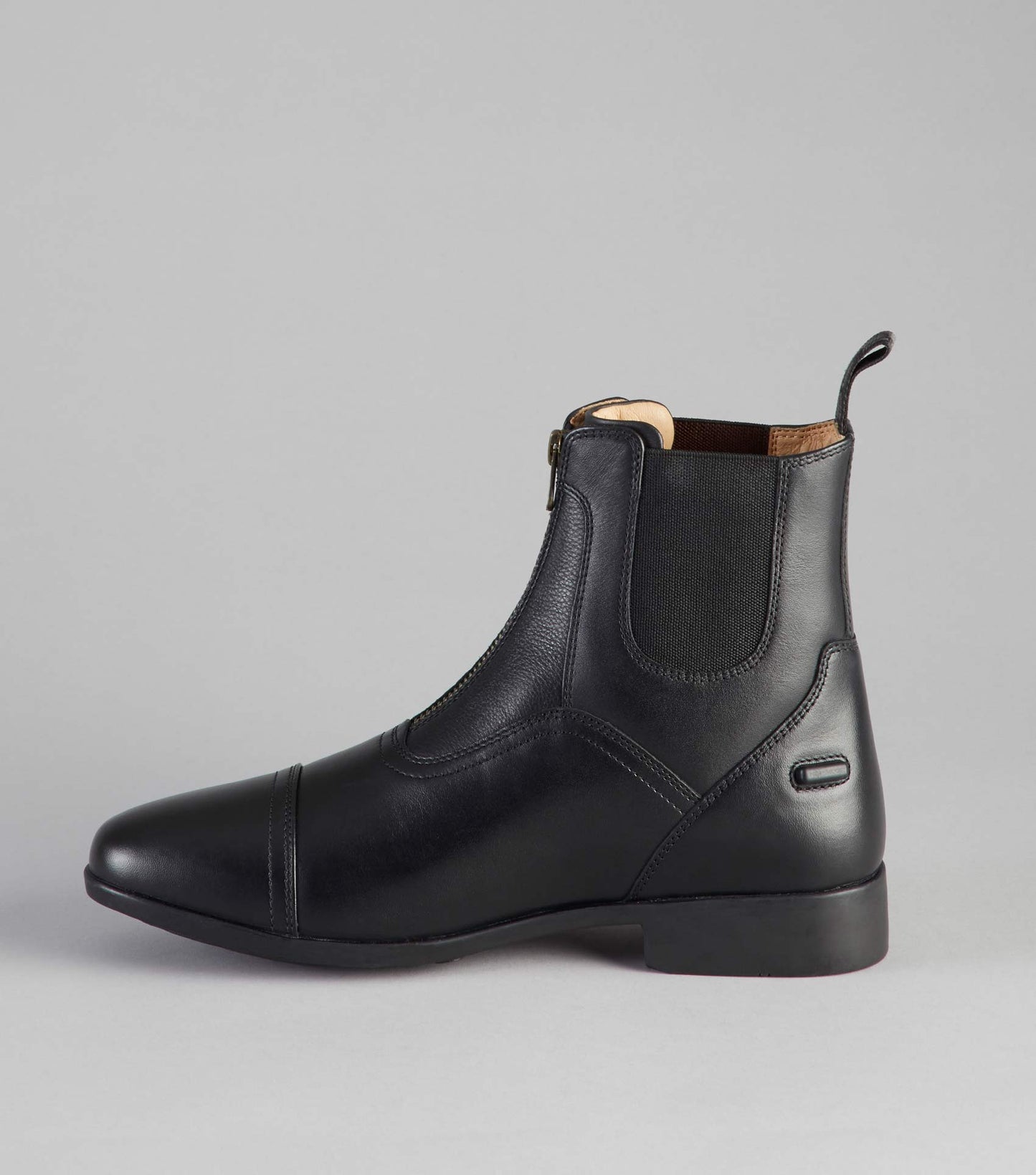 Premier Equine Virtus Junior Leather Paddock Boot - Black