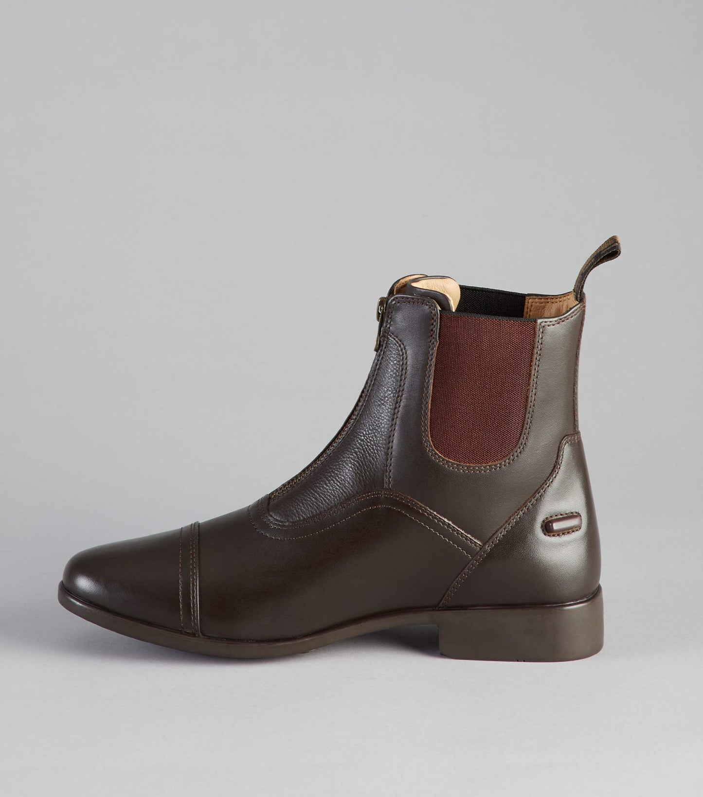 Premier Equine Virtus Junior Leather Paddock Boot - Brown
